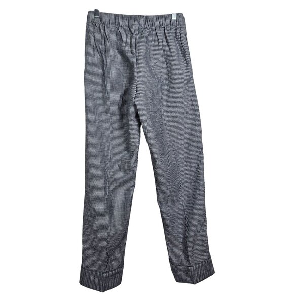 Levis Womens XS Pajama Set Navy Heather Henley Top Gray Drawstring Pants Lounge - Picture 8 of 14